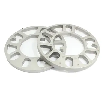 

2PCS Aluminum Alloy 4 and 5 Lug 10mm Thickness Wheel Spacer for Car