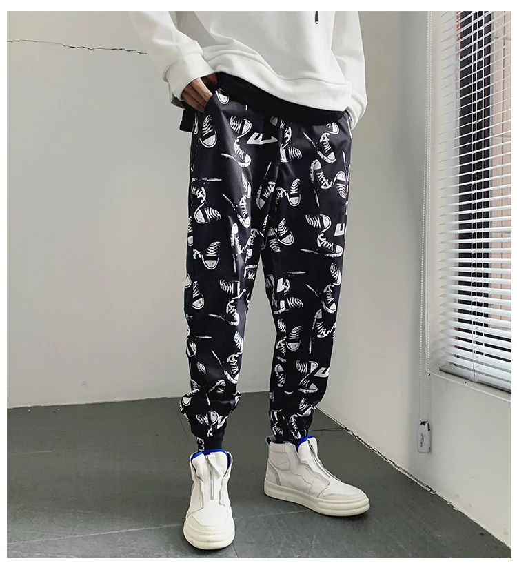 Новинка 2019 года; сезон весна-лето; мужские рабочие брюки в японском стиле; брендовые Свободные повседневные штаны в стиле хип-хоп