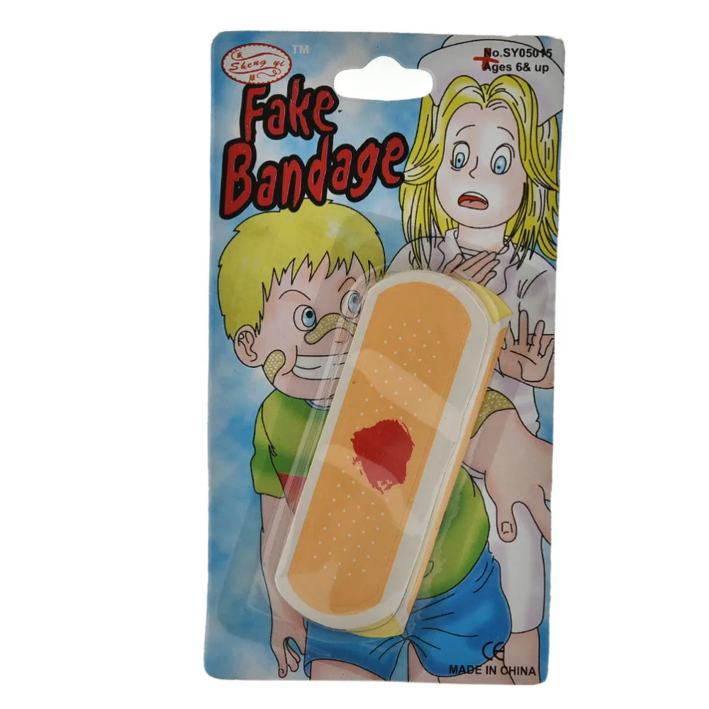 2 Pcs April Fool Gags Practical Jokes Toy Kids Funny Joke Prank Trick Toys Fake Blood Trick