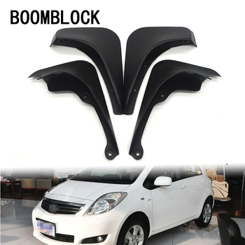 

BOOMBLOCK 1Set Car Front Rear Mudguards For Toyota Yaris Hatchback 2005-2011 Vitz Daihatsu Charade Accessories Mudflap Fenders