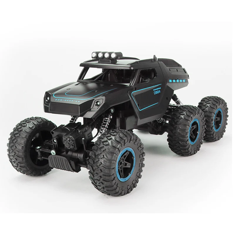1:12 RC автомобиль Рок Гусеничный пульт дистанционного управления игрушечные машинки на радиоуправлении светодиодная машина на радиоуправлении внедорожные радиоуправляемые машины - Цвет: Blue