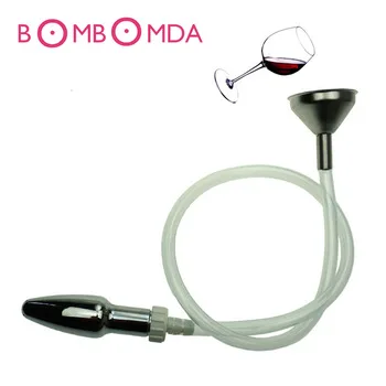 Funnel Coffee Enema Anal Cleaning Irrigator Anal Cleaner Enema Bidet Small Shower Head Anus Vaginal Washing Dishwasher Dex Toys3
