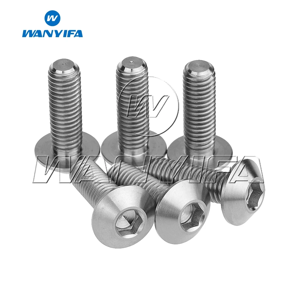 de cabeca botao para bicycle moto freios a disco parafuso 6 pcs 02