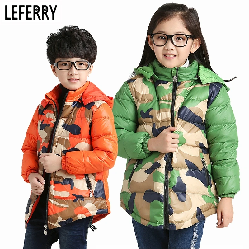 New Winter Children Jackets for Boys and Girls Winter Coats Snowsuit Baby Boy Winter Jacket Down Coats children