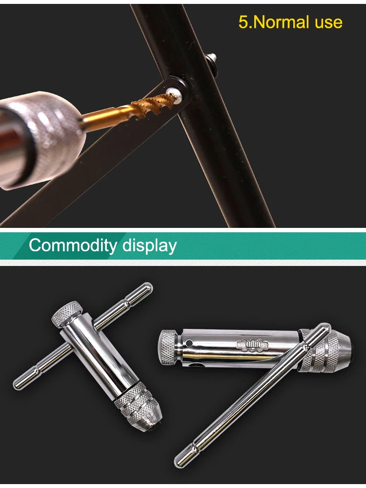 M3-M8/M5-M12 удлинение реверсивная Т-образная ручка трещоточная головка краны ключи перехват телефонных разговоров гаечный ключ регулируемый держатель инструмент