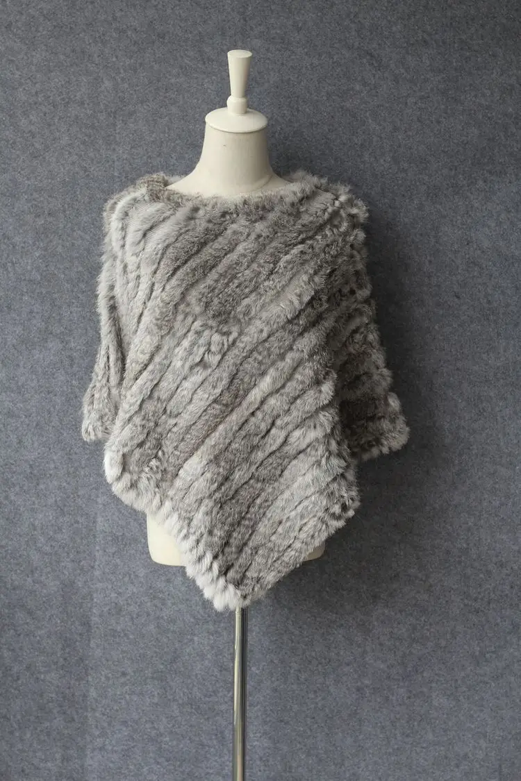 2018 Lady Faux Rabbit Fur Poncho Weave Autumn Winter Shawl Fashion Patchwork Fur Sweater Casual Batwing Sleeves Pullovers 2018 Lady Faux Rabbit Fur Poncho Weave Autumn Winter Shawl Fashion Patchwork Fur Sweater Casual Batwing Sleeves Pullovers