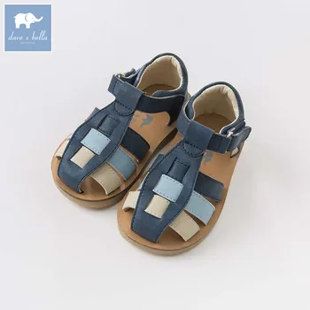 

DB6751 Dave Bella summer baby boy sandal genuine leather children shoes