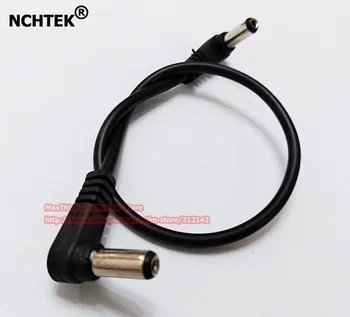 

NCHTEK Dual 90 Degree Angled DC 5.5x2.1mm Male to Male Power Plug Connector Cord/Cable About 28CM/Free Shipping/30PCS