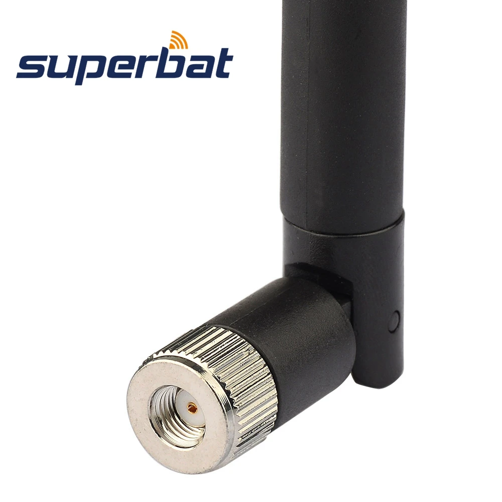 Superbat 2.4GHz 15dbi WiFi Router Tilt-Swivel Wireless LWU Antenna RP-SMA Male(Female pin) Connector wifi antenna