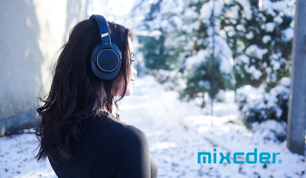 Mixcder E8 Bluetooth наушники с активным шумоподавлением на ухо Беспроводная Bluetooth гарнитура с глубоким басом с микрофоном для телефонов