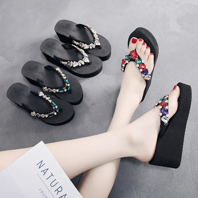 Black summer hotsell sandals 2019