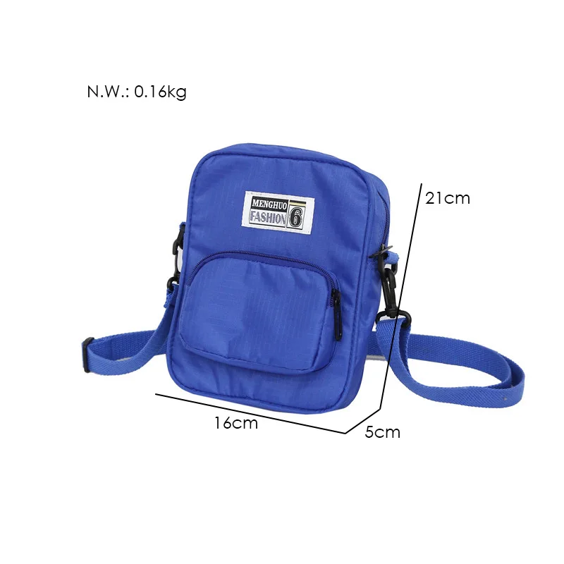 Menghuo Brand New Fashion Women Handbag Panelled Shoulder Bag Leisure Nylon Men Messenger Bag Female Crossbody Bags for Boys Bag8E0A0226