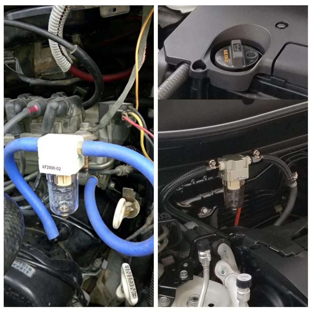 Сепаратор моторного масла поймать резервуар могут дефлекторы для Honda Civic Acura l0401