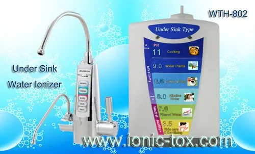 

Under-sink Type Water Ionizer Alkaline Water Purifier WTH-802,  2pcs/lot with free shipping service