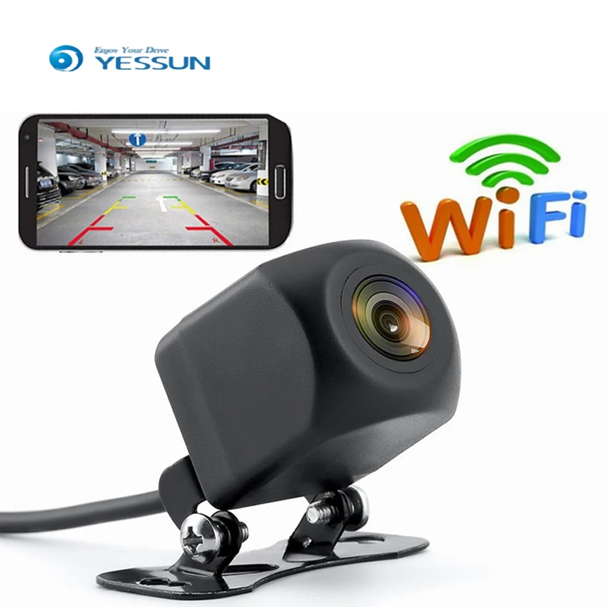 

YESSUN Wireless connected mobile phone display vehicle rear view video monitoring HD wireless WiFi reversing camera
