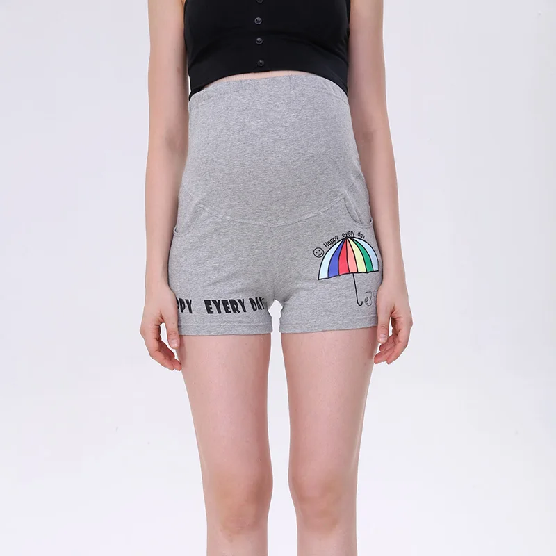 Maternity shorts for pregnant women care belly pants leggings home wear