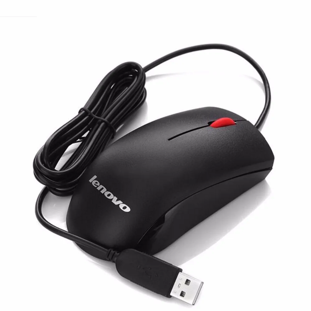 Новый оригинальный lenovo USB Мышь M120 1000 Точек на дюйм колеса оптическая для