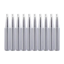 10 шт./компл. бессвинцовый сварочный наконечник 900M-T-2.4D Замена паяльника набор наконечников для Hakko 936 Паяльные ремонтные инструменты