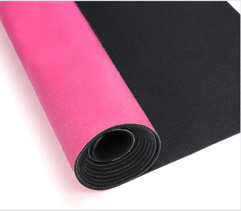 Мм 1,5 мм натуральный каучук Нескользящие мягкие удобные коврики для йоги для фитнеса безвкусные 4 вида цветов тренажерный зал упражнения