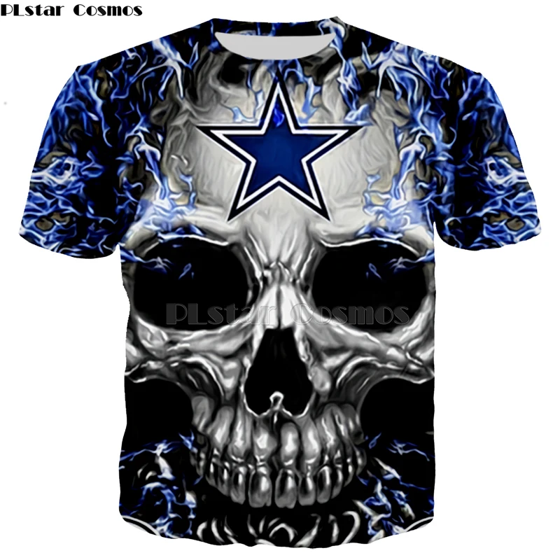 PLstar Cosmos American football Fashion 3D hoodies hooded sweatshirt shirt cool pullover skull Dallas Cowboys Dropshipping -9