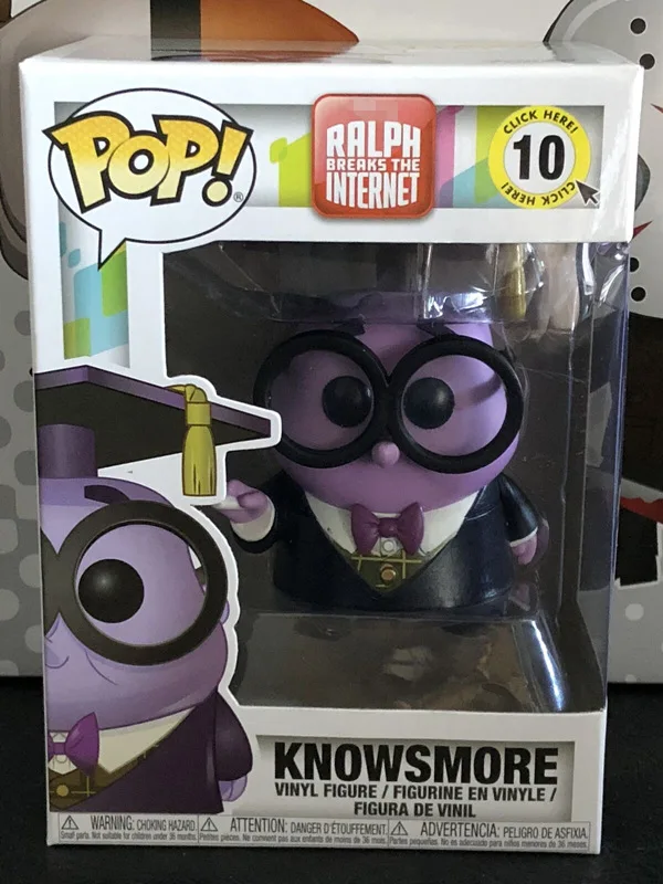 Официальная Виниловая фигурка Funko pop Wreck It Ральф 2 Knowsmore Коллекционная модель