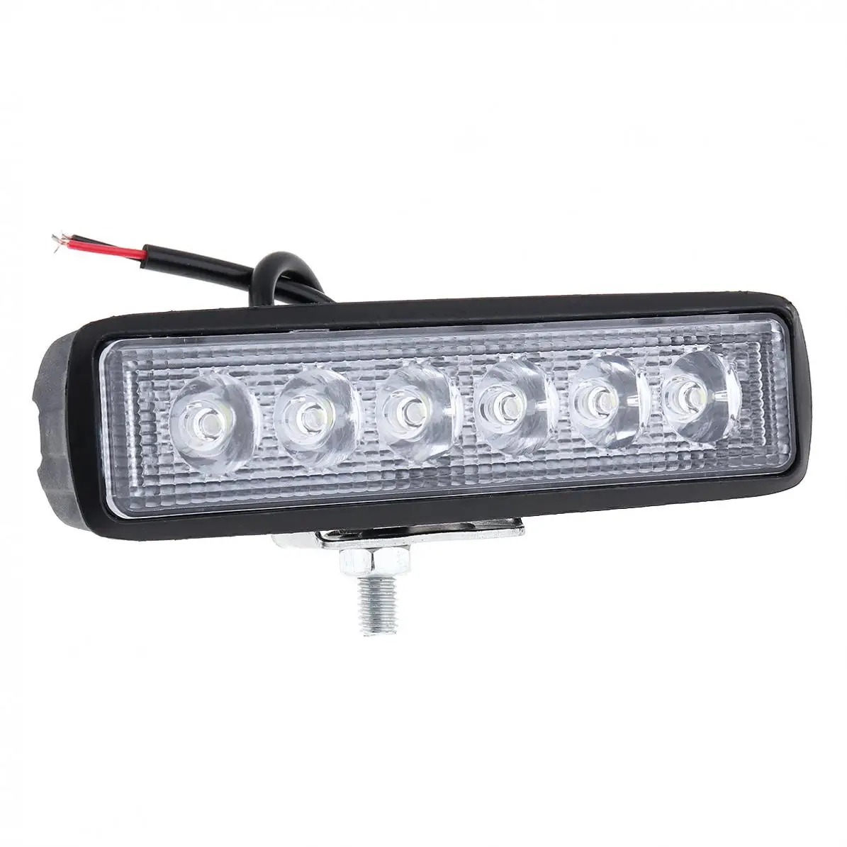 18W 1000LM Bright Spot Light 6 LEDs Work Light Bar Car Driving Fog Lamp Offroad for Truck/Motorcycle/Car/Boat Work Light