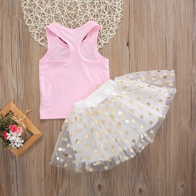2 шт. детская юбка пачка футболка и юбка|outfit set|tutu outfit2pcs set |
