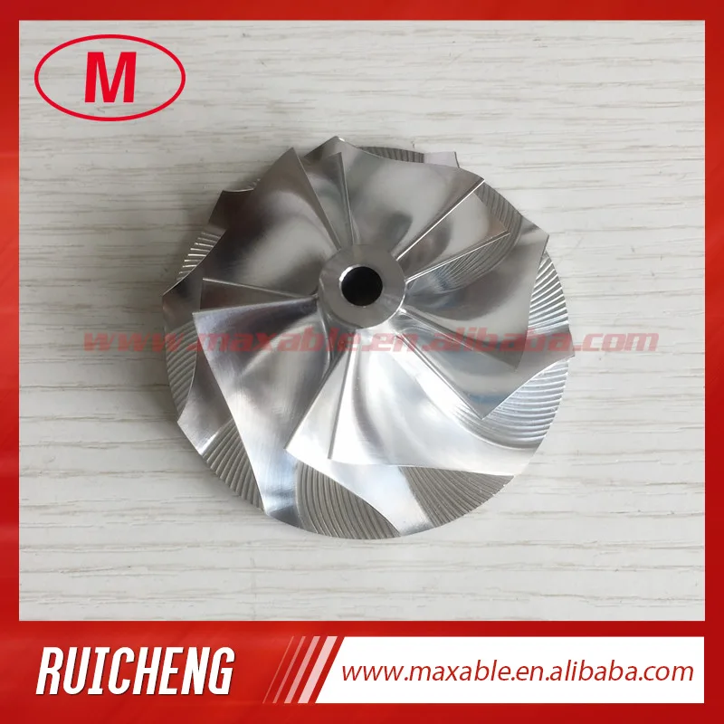 CT20B 48,04/68,00 мм 5+ 5 лопасти турбо заготовка/алюминий 2618/фрезерный компрессор колеса