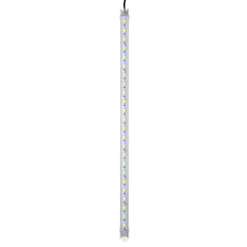 35 см 7 Вт 24 SMD 5630 Светодиодный светильник с питанием от USB DC 5 в жесткая полоса светильник с жесткой полосой лампа с прозрачной крышкой