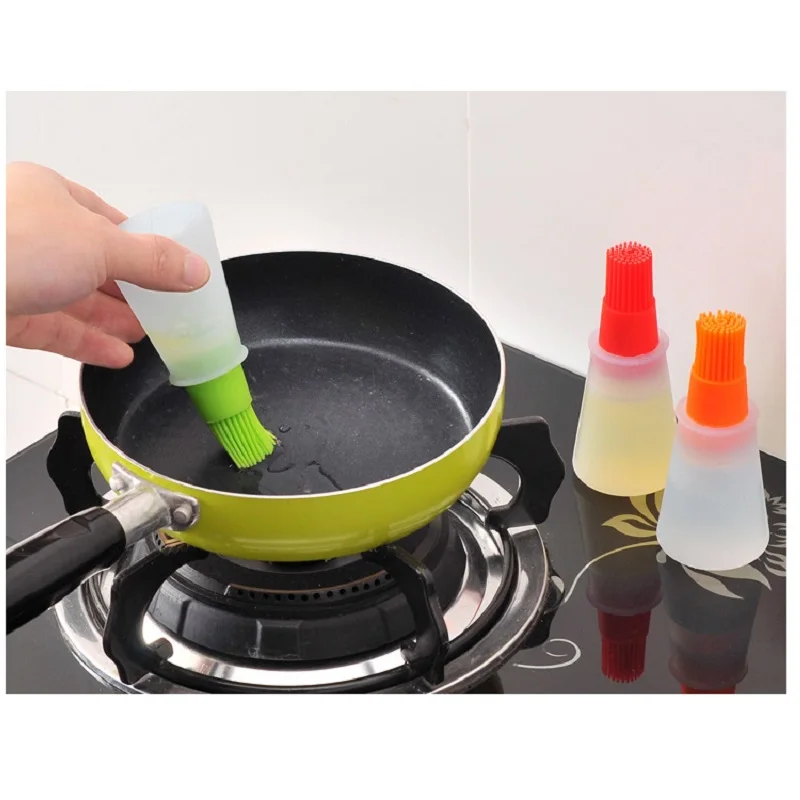 

1 Pc Eco-friendly Durable Oil Brush High Quality Heat-resistant Rubber Old Brush for Cooking Baking Barbecue BBQ