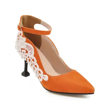 

In the spring of 2019 the new fashion cat pointed mouth shallow single shoe with high female 31-43