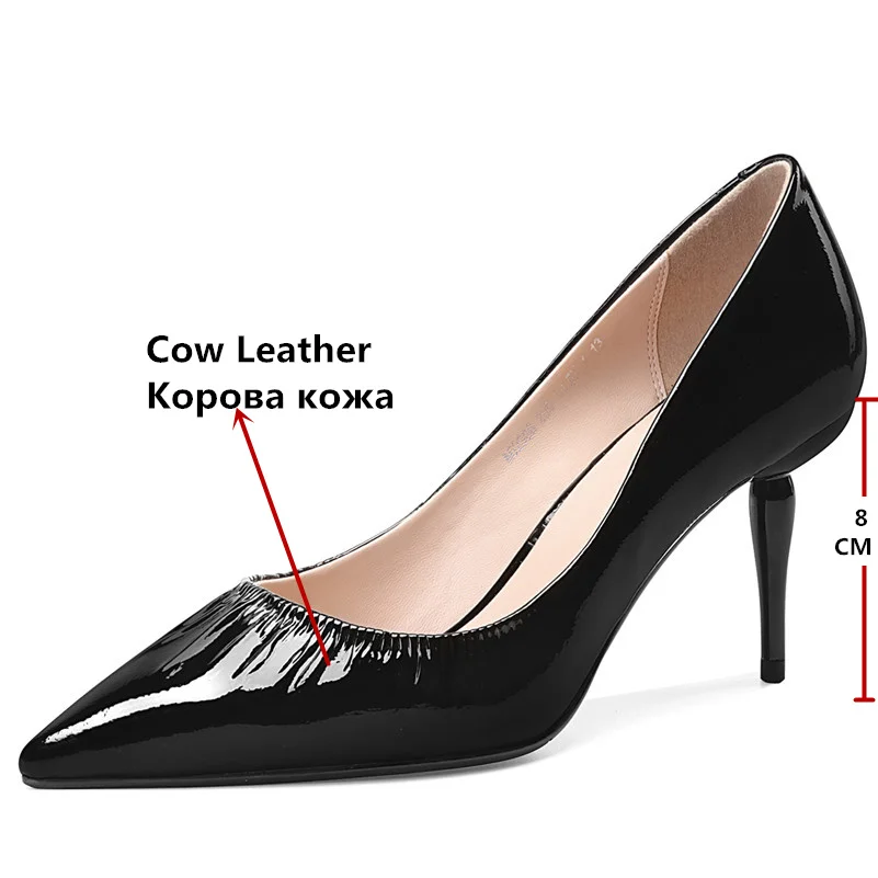CONASCO Fashion Sexy Women Basic Pumps Thin High Heels Pointed Toe Party Wedding Shoes Woman Spring Summer New Office Pumps