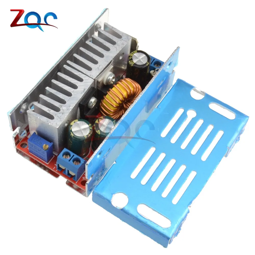 12A 200W Adjustable DC-DC Step Down Converter Buck module 4.5-30V to 0.8-32V With Aluminum Case