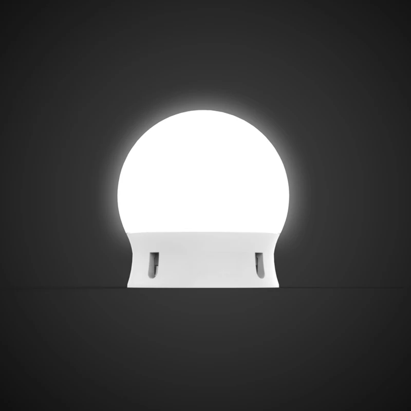 [LTOON] светодиодный косметический зеркальный светильник s Kit с лампочки с регулировкой силы света, светильник ing крепеж полосы для макияжа туалетный столик набор