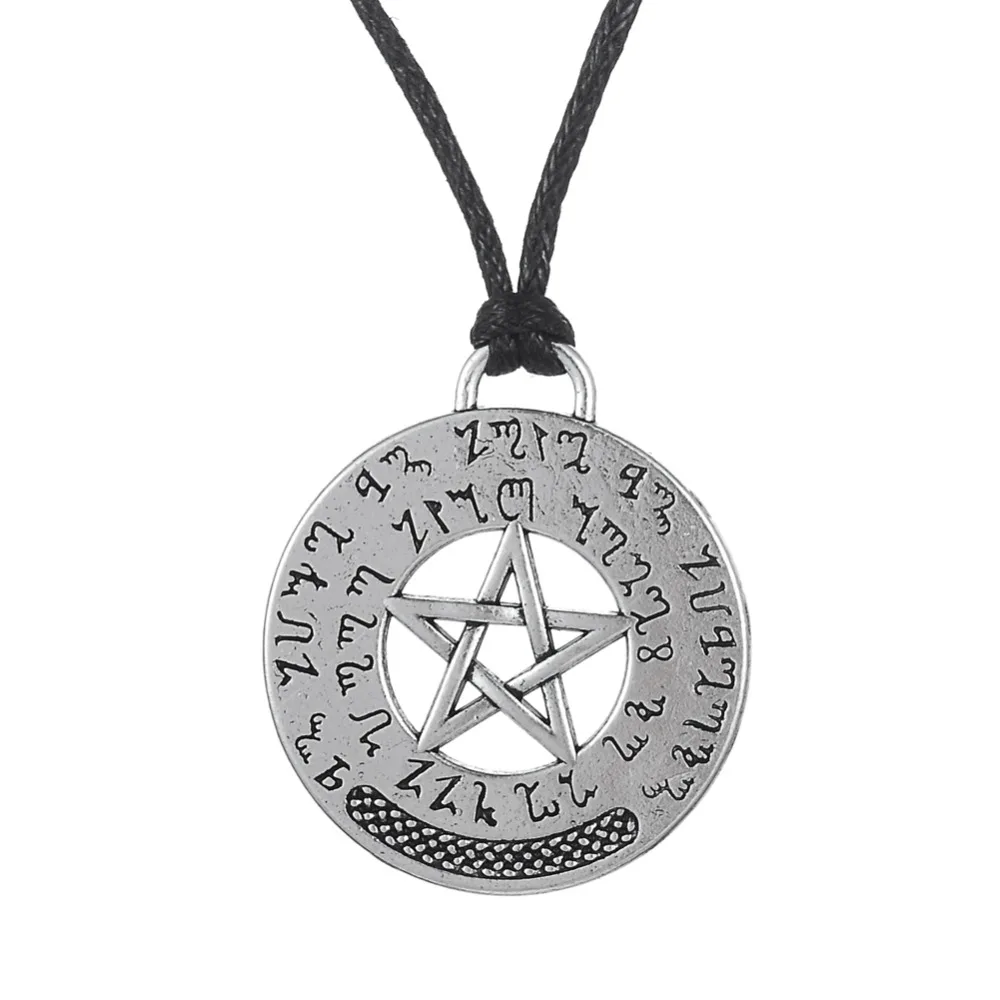 Моя форма Соломон амулет защита пентакля Кулон Ожерелье|pendant necklace|solomon sealnecklace