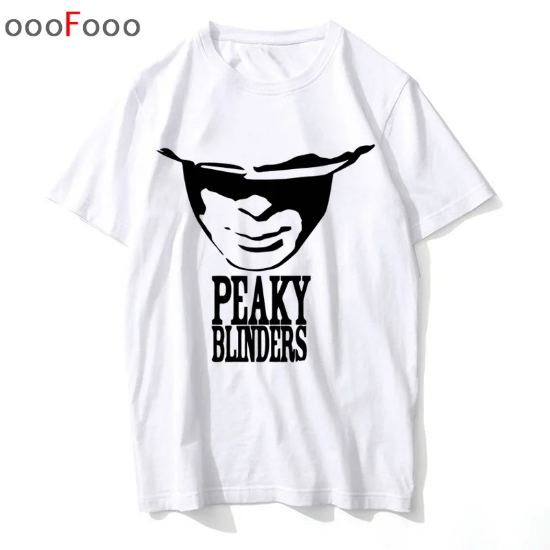 Футболка Peaky Blinders, уличная футболка, топ, футболка в стиле хип-хоп, негабаритная Мужская/женская летняя мужская футболка с круглым вырезом, модные крутые футболки - Цвет: 2357