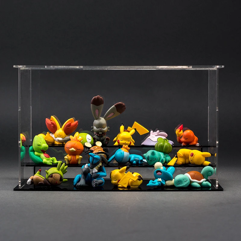

3.5-6cm Sleeping Squirtle Bulbasaur Torchic pikachued pkm Anime Figure Model Action Figure Toy Children Gifts Figure Toys