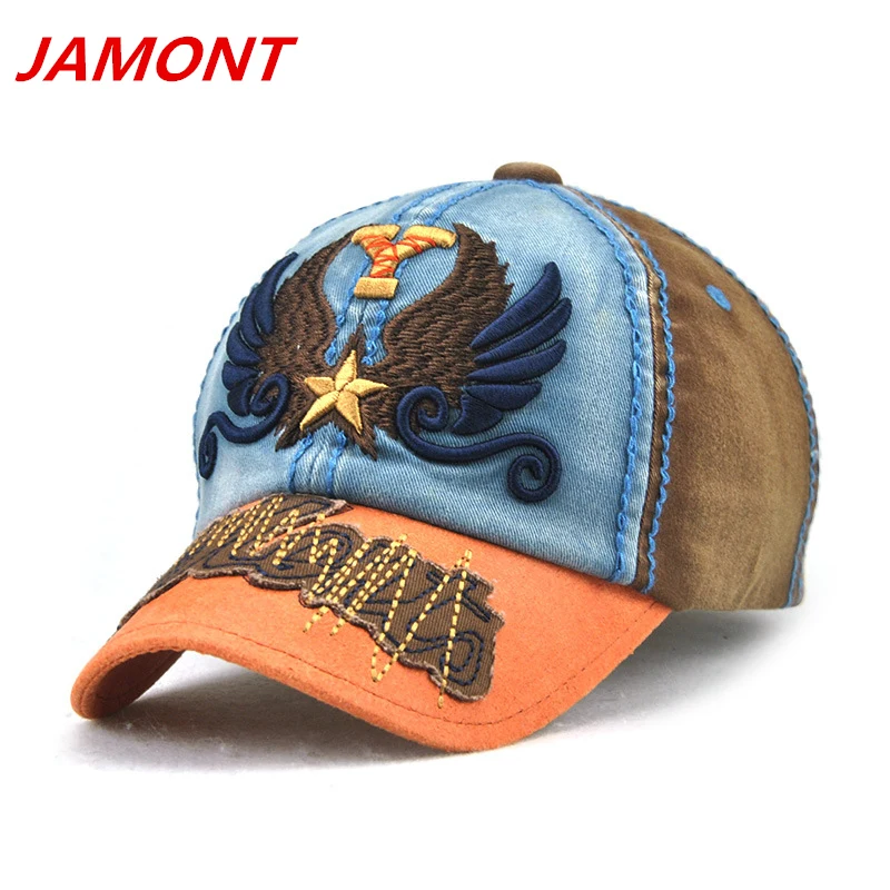

JAMONT spring summer 2017 children baseball cap for boy and girl sun hat visor cotton snapback