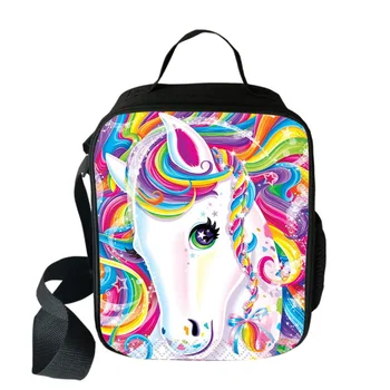 

Kawaii Unicorn Children's lunch Bag For Boys Girls Food bag Insulated Picnic Lunch Box Casual Travel Crossbody Bags Gift