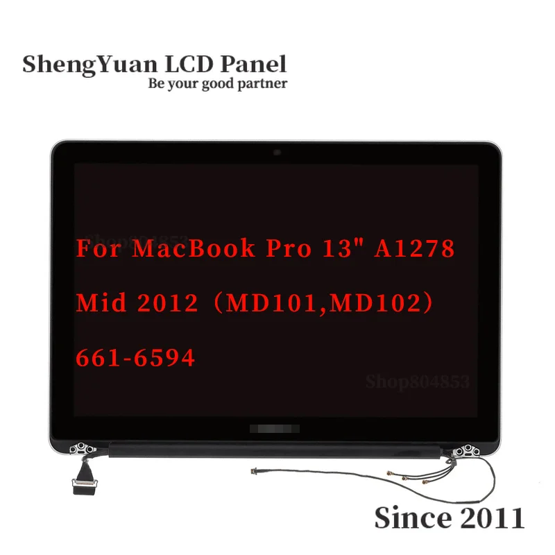 LCD Screen Display Full Assembly for Apple MacBook Pro 13" A1278 2012 661-6594 MD101 MD102 | Компьютеры и офис