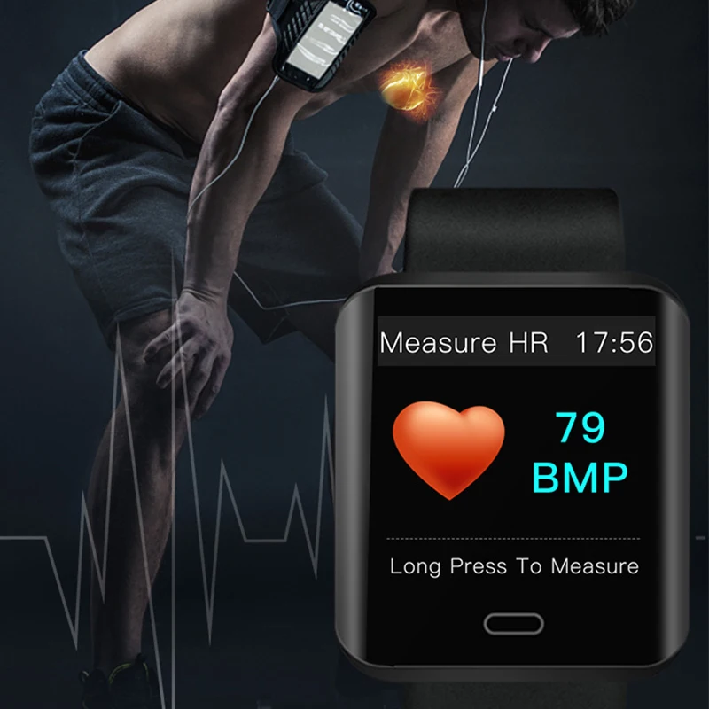 Luxury Sport Smart Watch Men Women For Android IOS Smartwatch New Fitness Tracker Electronics Smart Clock Smart-watch Waterproof