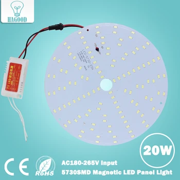 

20W Smd 5730 Led Ceiling Panel Light/Led Circular Ceiling Lighting 180-265V Chandelier
