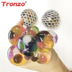 Tronzo 1 шт. 6.5 см Радуга Виноград Мяч забавные мягкие игрушки приколами и розыгрыши игрушка анти-стресс инструменты для работников Прямая