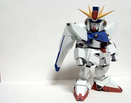 

SD F-91 3D Paper Model DIY