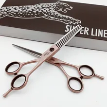 

Aviva 6 inch Cutting Thinning Styling Tool Hair Scissors Stainless Steel Salon Hairdressing Shears Regular Flat Teeth Blades