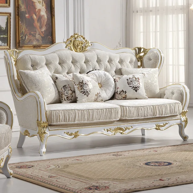 Whole Europe Clic Style Sofa Furniture Oak Wood Carving With Whole Europe Clic Style Sofa Furniture Oak Wood Carving With Bar Series Fabric Cover L810