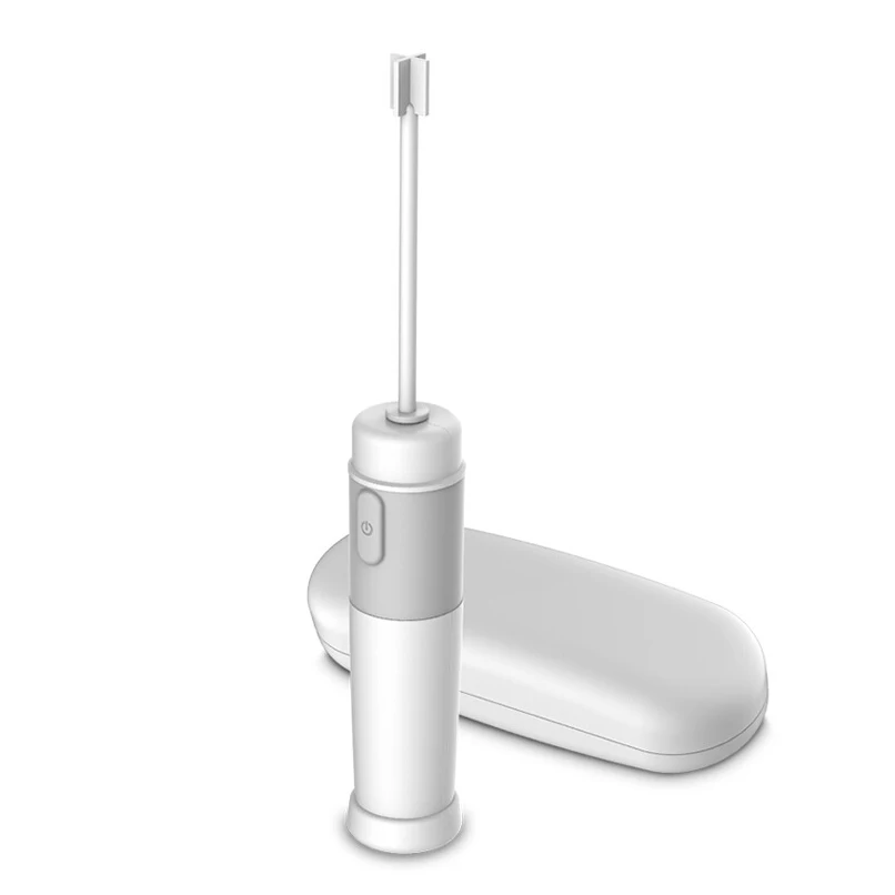 

Portable Electric Milk Frother with Storage Box Mini Handheld Battery Powered Milk Foamer For Cappuccino Melkopschuimer