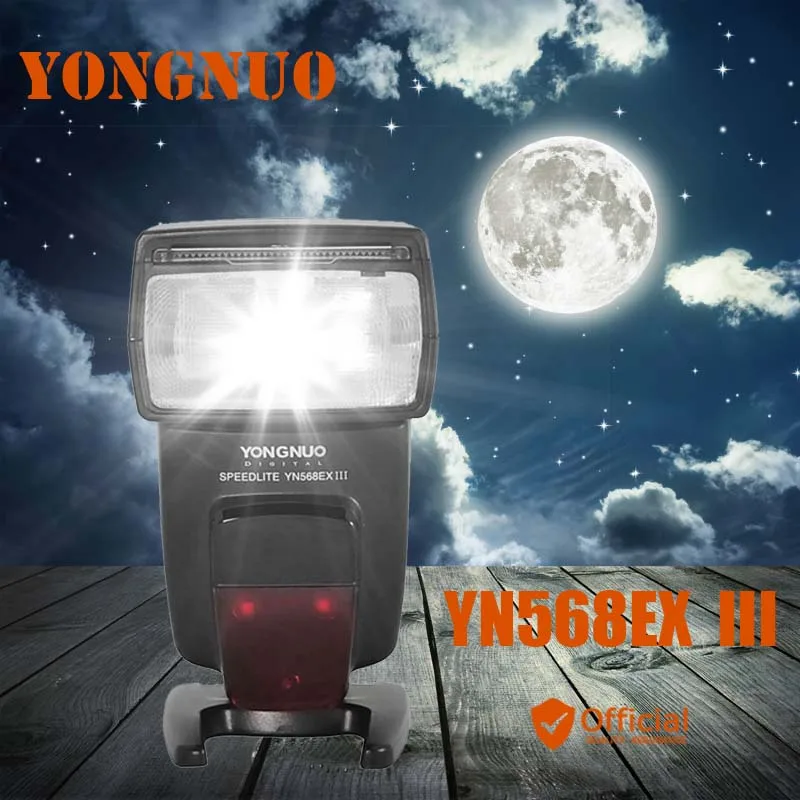 

YONGNUO YN568EX III Wireless TTL Sync 1/8000s HSS Flash Speedlite for Canon 1DX 1DS 5D MARK III IV 70D 80D 7D 6D 700D 750D