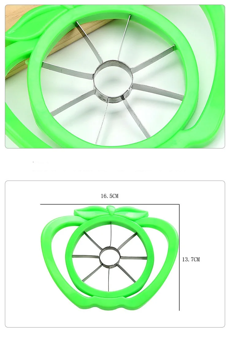 Большой размер, кухонный нож для яблока, нож с ручкой, груша, фрукты, разделитель, измельчители, инструмент, удобная ручка для кухни, яблоко, овощечистка