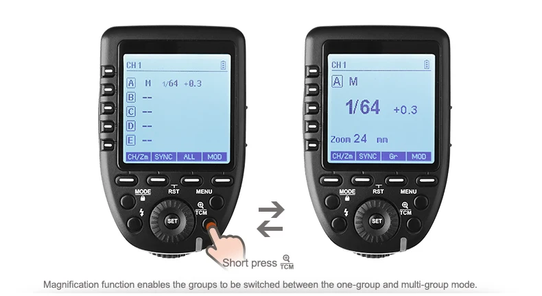 Godox i-ttl II 2,4G Беспроводная система X HSS с большим ЖК-дисплеем передатчик Xpro-N+ 2X XTR-16 приемник для Nikon/AD360II-N/SK400II